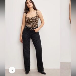 GOOD AMERICAN Good Petite 90s Relaxed Jeans